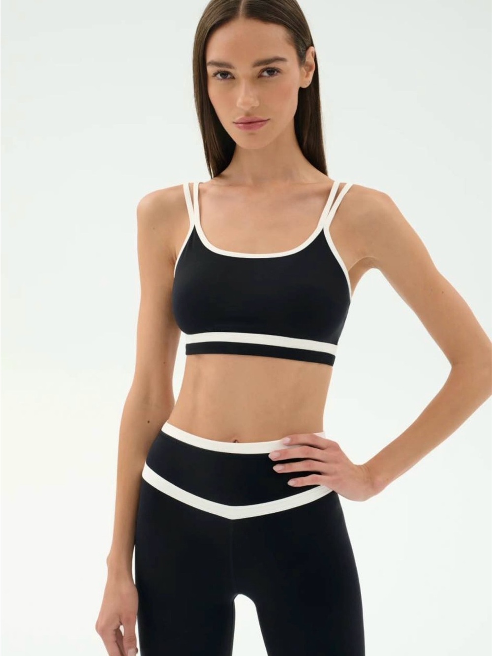 SPLITS59 Rigor Workout set in Black/White